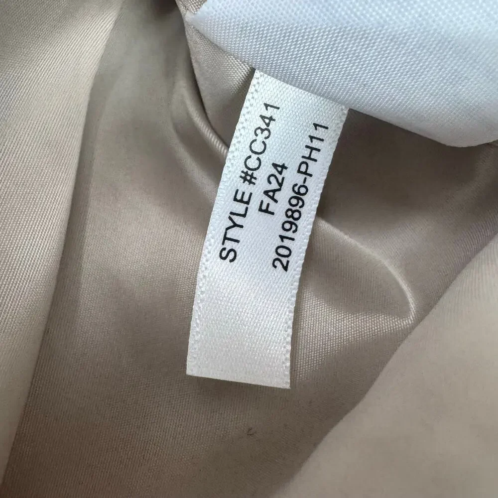 J. Crew Women's Helena Blazer in Wool-Blend Flannel Camel Brown Size 6 NWT